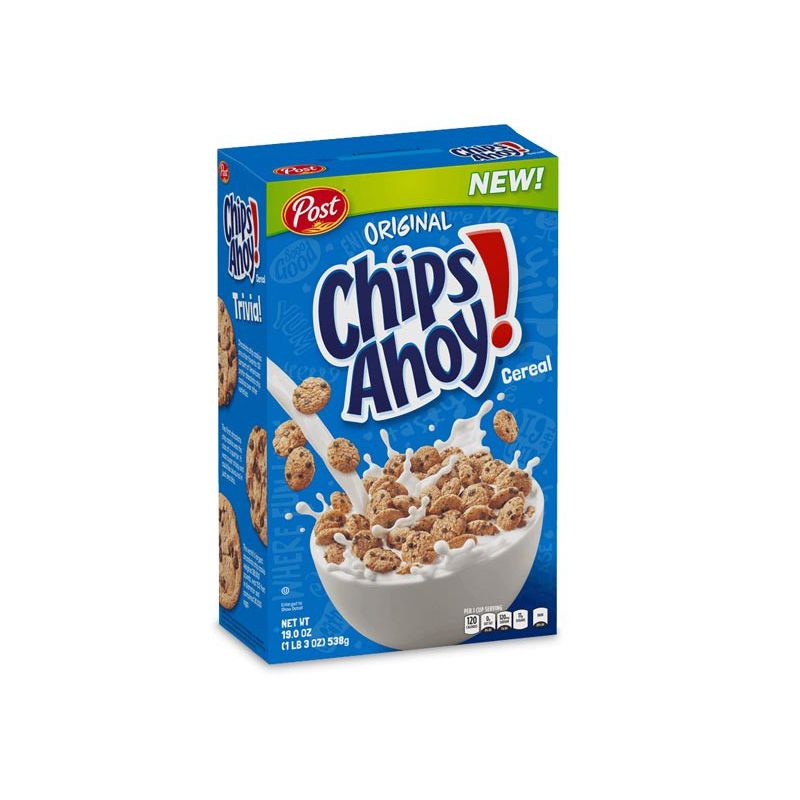 Post Chips Ahoy Cereal 311gr Post Chips Ahoy Cereal 311gr