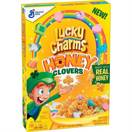 Pescador articulo chasquido Lucky charms Honey Clovers - General mills
